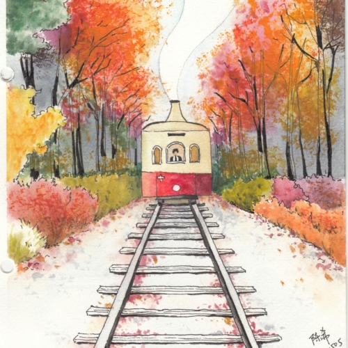 watercolor,水彩,贝大大