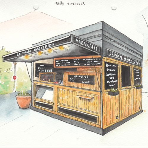 watercolor,水彩,贝大大