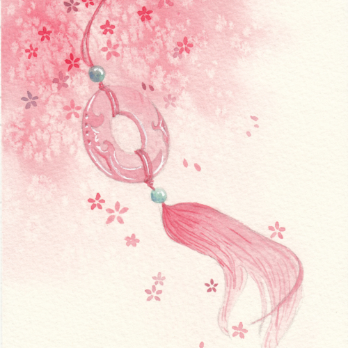 watercolor,水彩,飞乐鸟