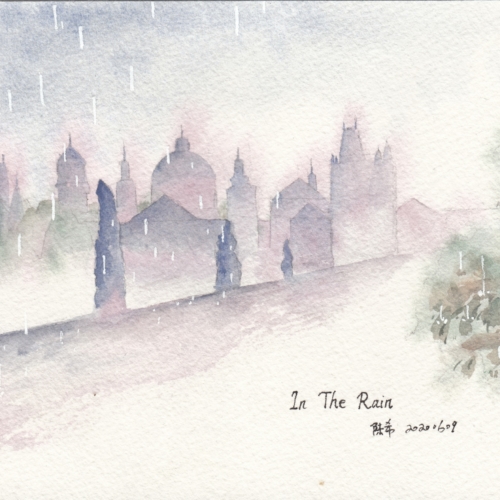 watercolor,水彩,贝大大