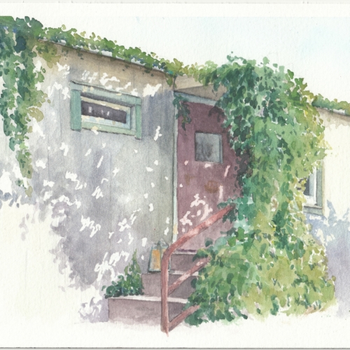 watercolor, 水彩