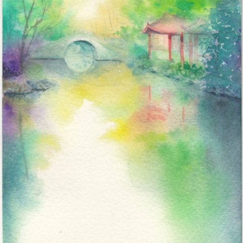 watercolor,水彩