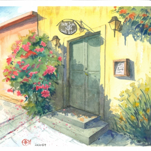 watercolor,水彩