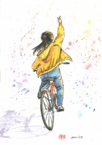 watercolor,水彩