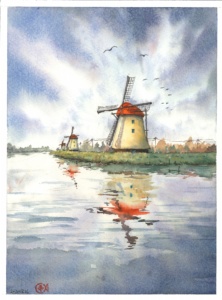watercolor,水彩